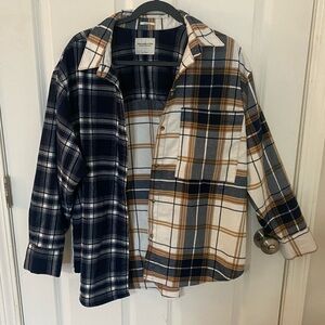 Abercrombie & Fitch. Oversized Button Down. Size L.